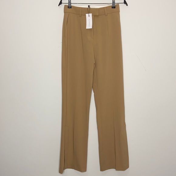 Dynamite Tan Brigitte Ultra High Waist Flare Pants - Picture 5 of 14